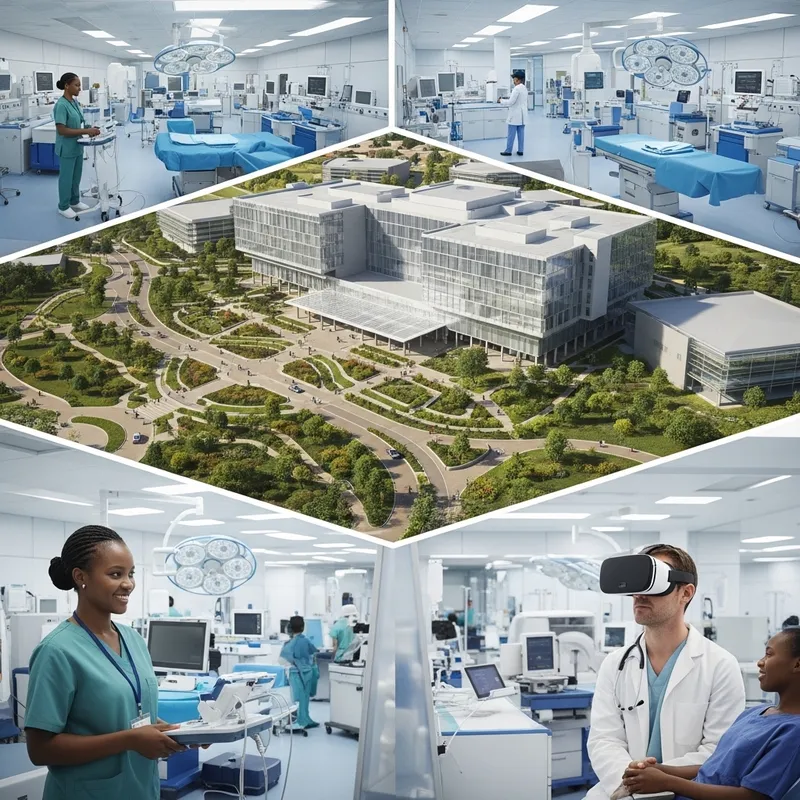Futuristic Health City Concept in Rwanda