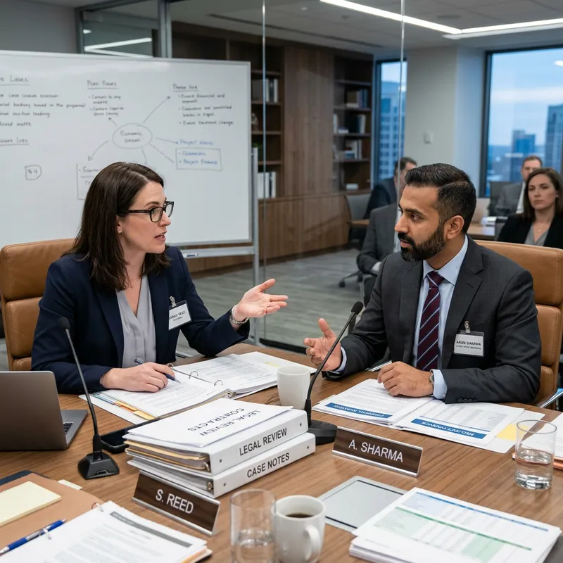 Legal Battle: Female Attorney vs. Male Banker