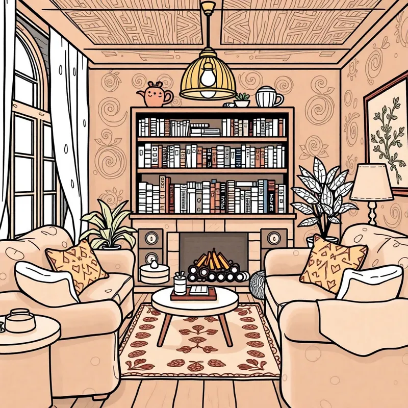 Whimsical Cozy Living Room Interior Ideas Whimsical Cozy Living Room Interior Ideas