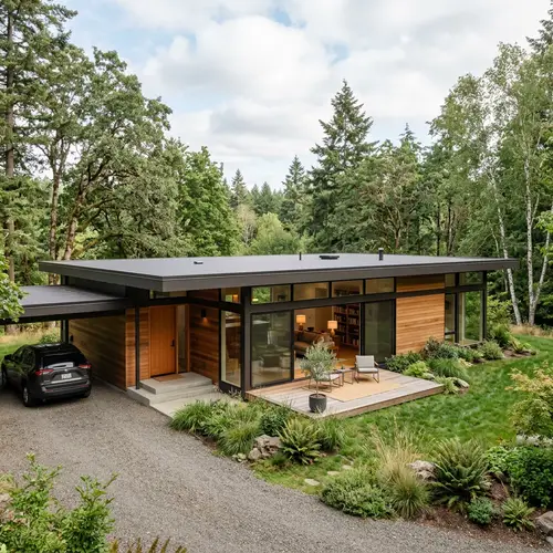 Modern Flat House Design Ideas