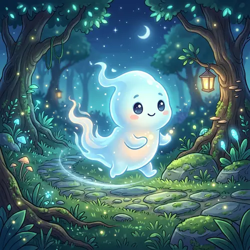 Cute Soul Character Animation for Game Assets