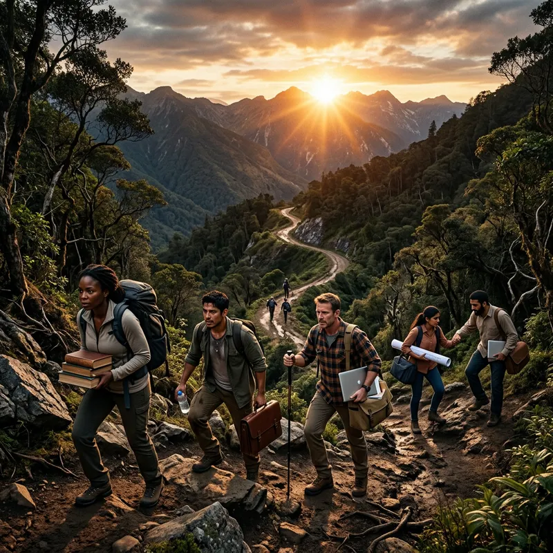 Navigating Challenges for Success: A Hyper Realistic Journey Navigating Challenges for Success: A Hyper Realistic Journey