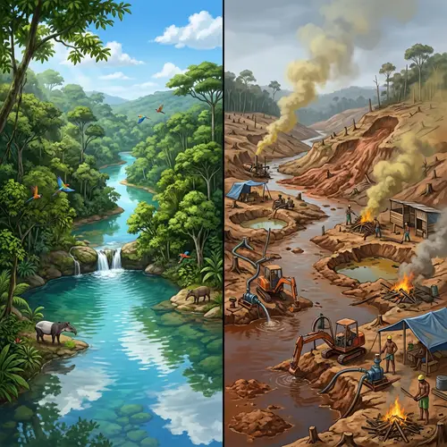 Dangers of Illegal Mining: Environmental Impact