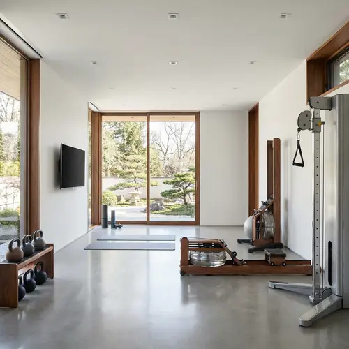 Modern Minimalist Home Gym Design Ideas
