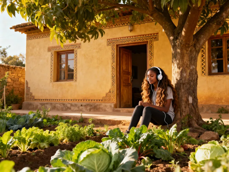 Beautiful Ethiopian Traditional Home and Garden Beautiful Ethiopian Traditional Home and Garden