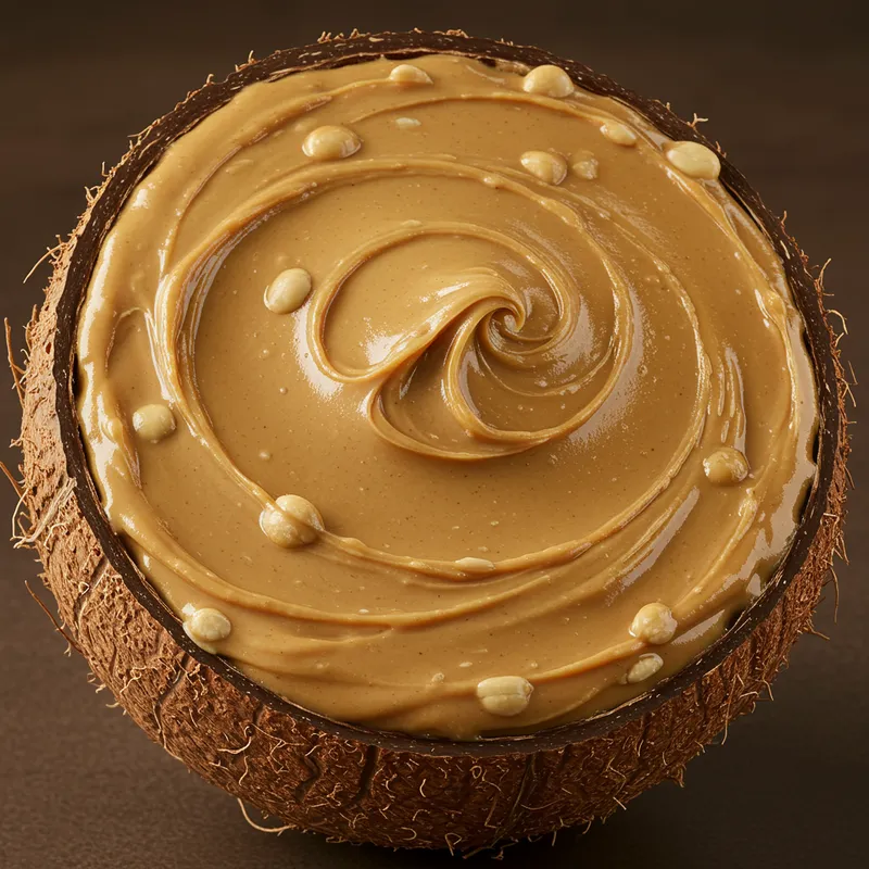 Coconut Covered in Peanut Butter - A Unique Treat