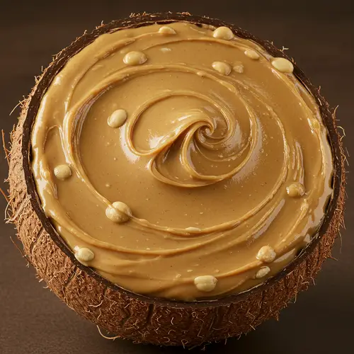 Coconut Covered in Peanut Butter - A Unique Treat