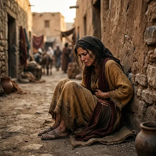 Bible Story: Woman with Issue of Blood Images