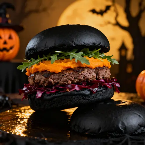 Halloween Burger Recipe