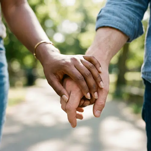 Embracing Diversity: Hand Holding Connection