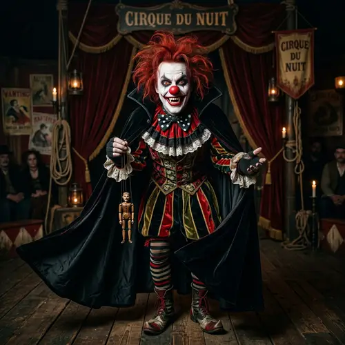 Vampire Clown: A Captivatingly Mysterious Character