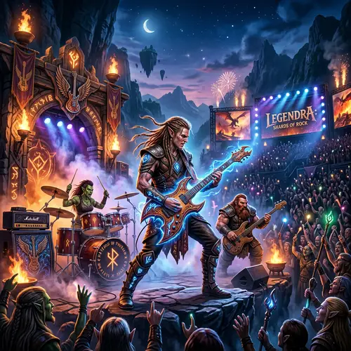 Epic Fantasy Guitar Rock Music