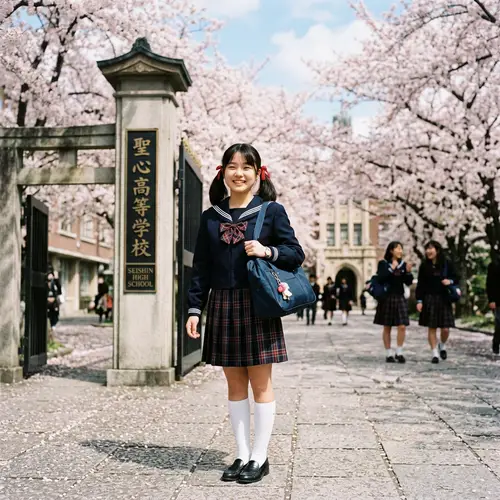 Classic Japanese School Uniform | JK Style with Navy Sailor Suit