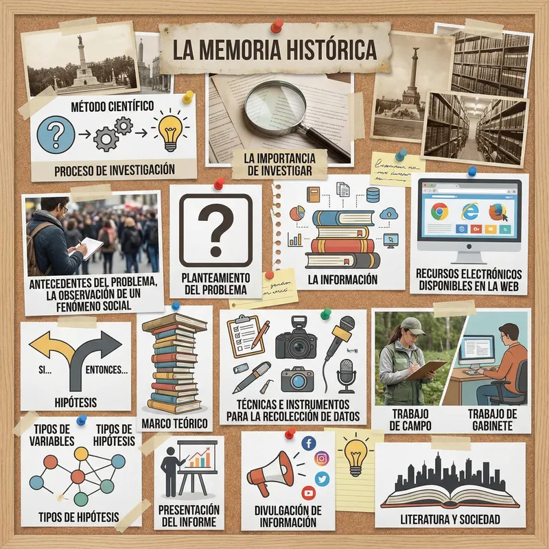 Research Collage: Key Themes & Techniques