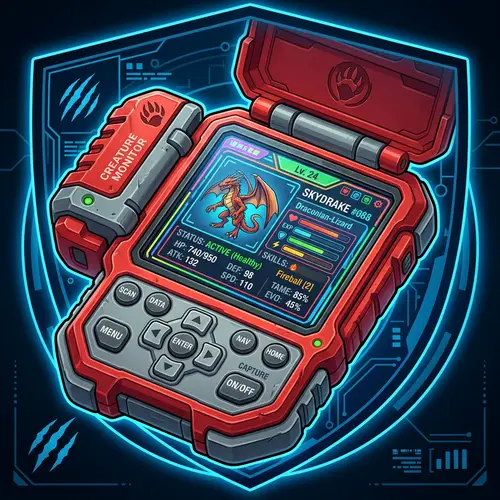 Digital Pokedex: Explore Fictional Creatures Data