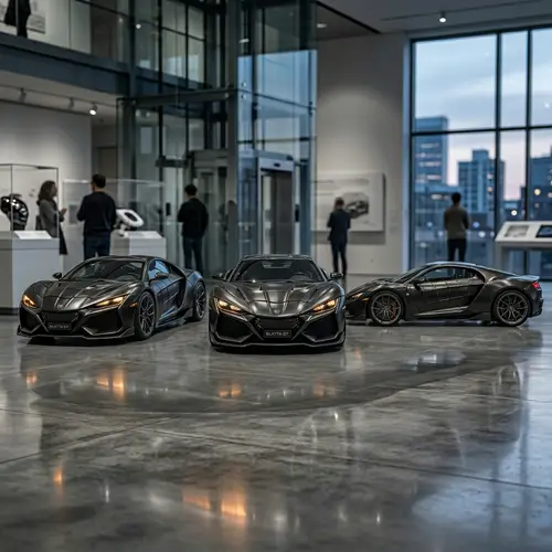 Cockroach-Inspired Black Sports Car: A Unique Fusion