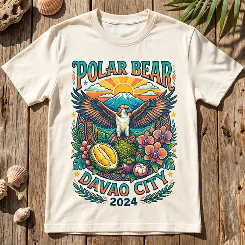 Polar Bear Davao City 2024 T-Shirt | Summer Culture Design