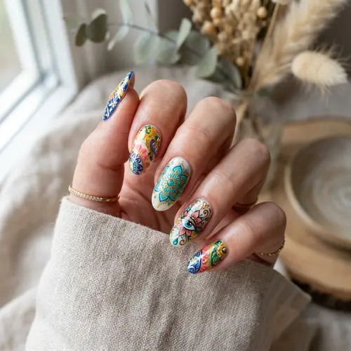 Stunning Nail Art Designs: Vibrant & Intricate Patterns