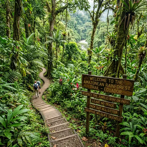 Ecological Trail in the Amazon Rainforest | Responsible Tourism