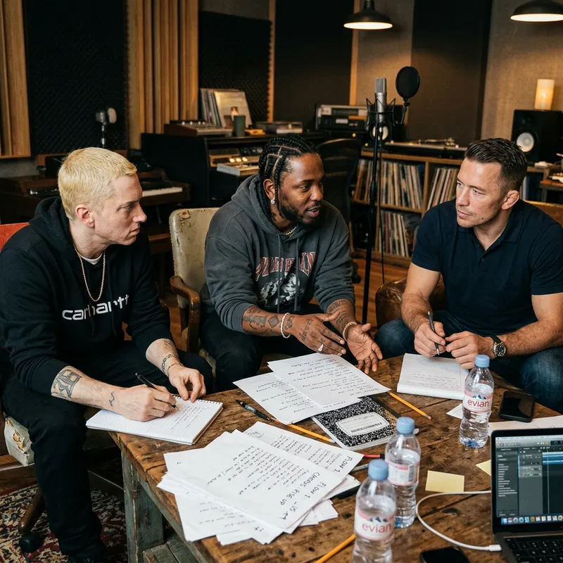 Andrew Tate with Eminem & Travis Scott: Creative Session