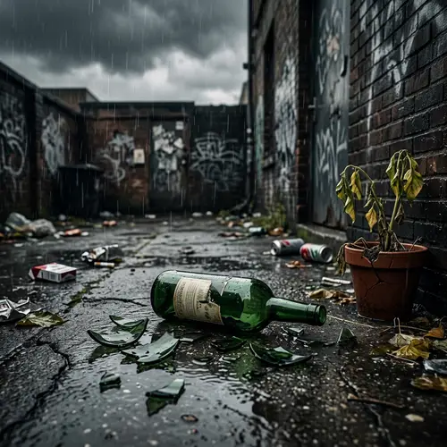 Symbolic Depiction of Alcoholism's Impact | In-depth Insights