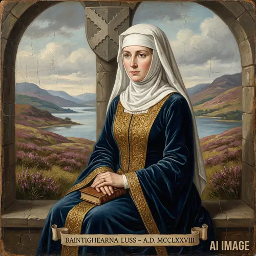Lady of Luss Portrait - AI Generated Artwork