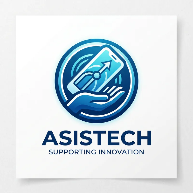 Professional Technology Assistance Logo Design