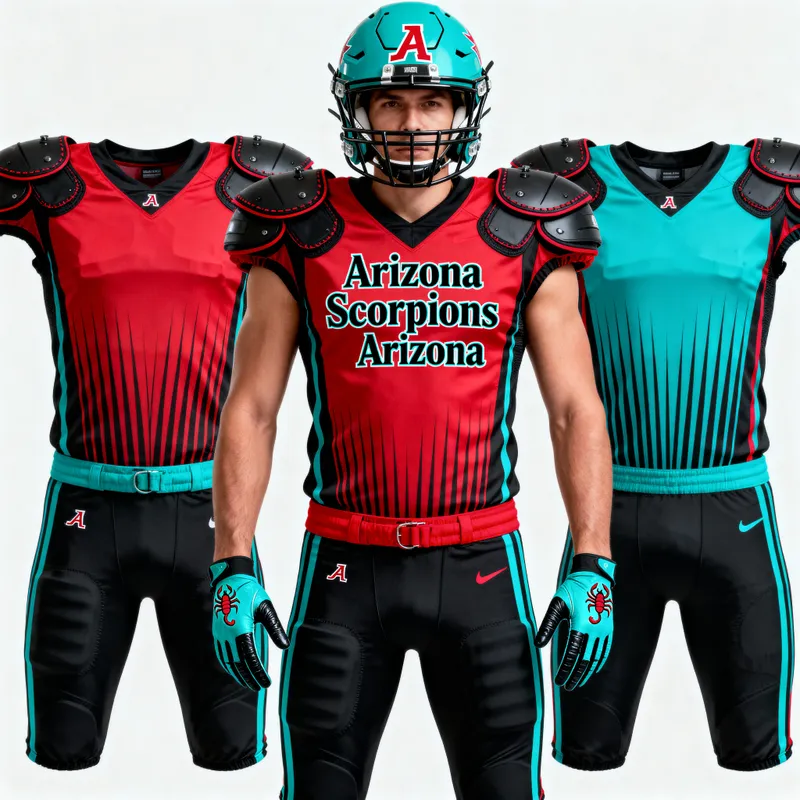 Arizona Scorpions Football Uniform Design