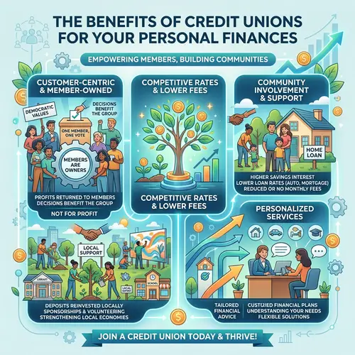 Benefits of Credit Unions for Personal Finances