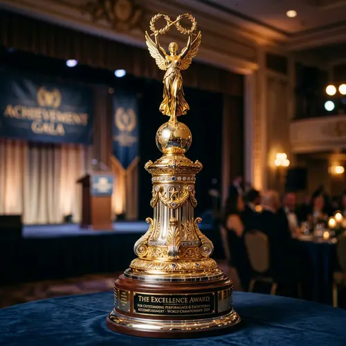 Luxurious Trophy Design for Outstanding Performance