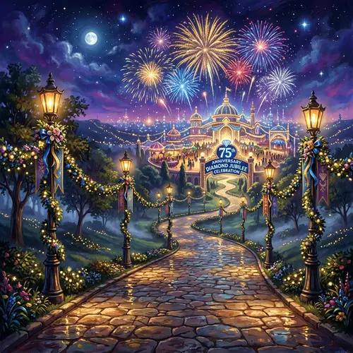 75th Anniversary Diamond Jubilee Celebration | Grand Party with Fireworks