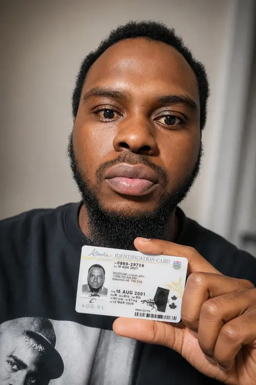 Professional ID Verification Selfie Photo