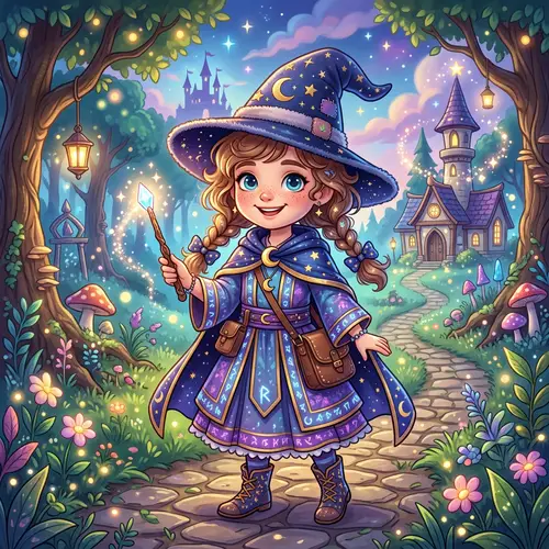Cute Wizard Avatar: Magical Designs for You