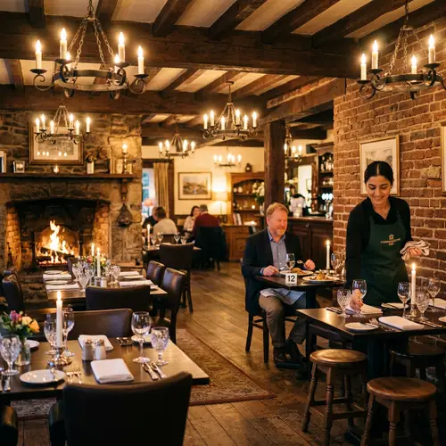 Enchanting Cornerstone Dining Experience with Rustic Charm