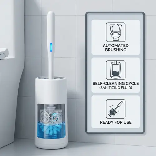 Automatic Self Cleaning Toilet Brush - Advanced Hygiene Solution