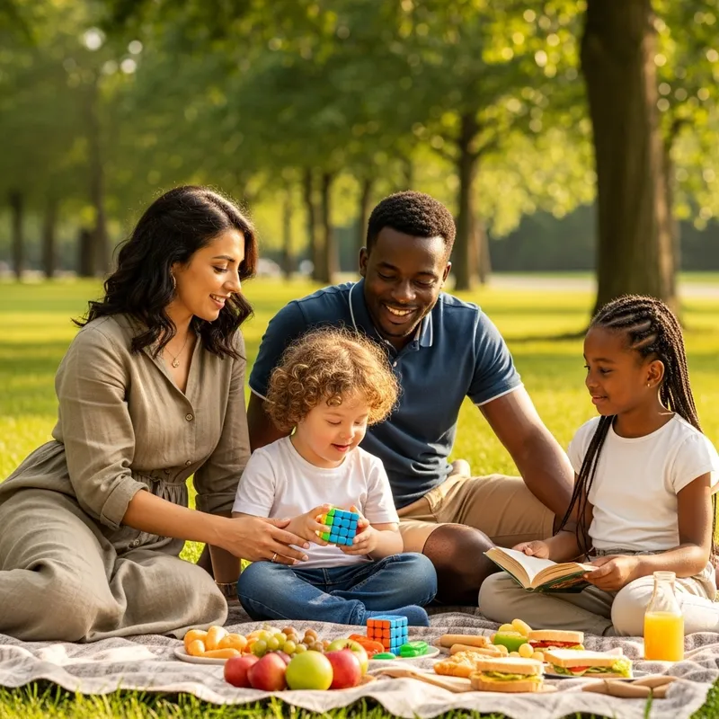 Diverse Family: Celebrating Autism & Mixed Heritage