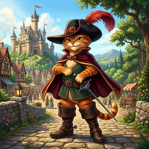 Puss in Boots: The Daring Feline Hero