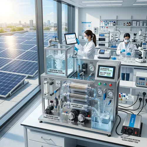 Graphene Oxide Water Purification & Solar Panel Technology