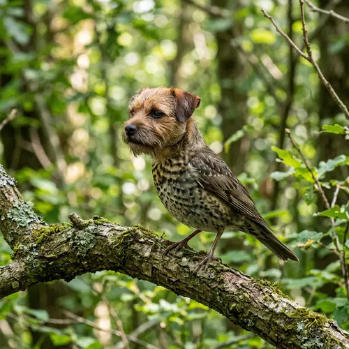 Bird with Dog's Head | Unique Animal Hybrids