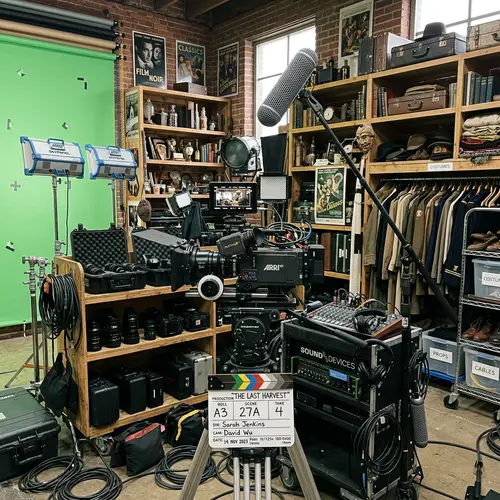 Film-Making Items Room: Explore Film Set Chaos