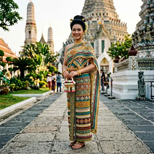 Stylish Crochet Thai Dress