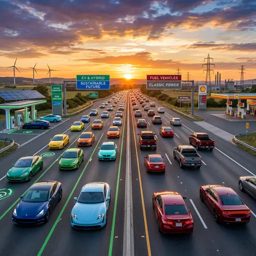 Electric, Hybrid, and Fuel Gas Vehicles: A Comparative Scene