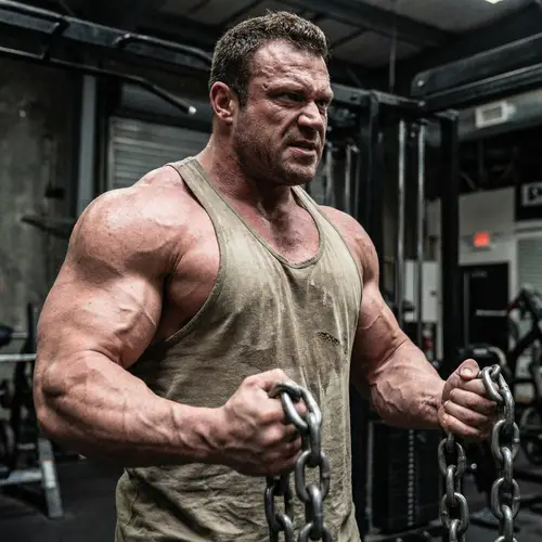 Intense Muscle Man Showcase - Fitness Inspiration