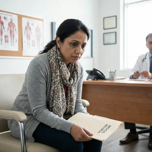 40-Year-Old South Asian Woman Seeking Help for Burnout at GP Office