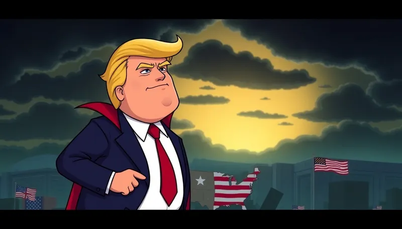Donald Trump: Cartoon Villain Conquering America Donald Trump: Cartoon Villain Conquering America