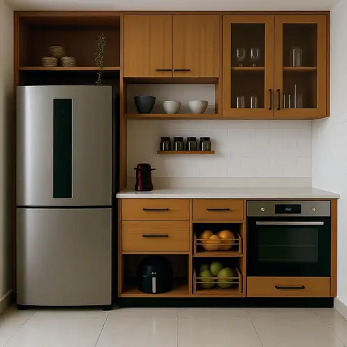 Modern Kitchen Layout Adjustments and Specifications