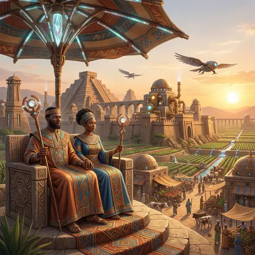 Ancient African Dynasty: Kings and Queens of Power