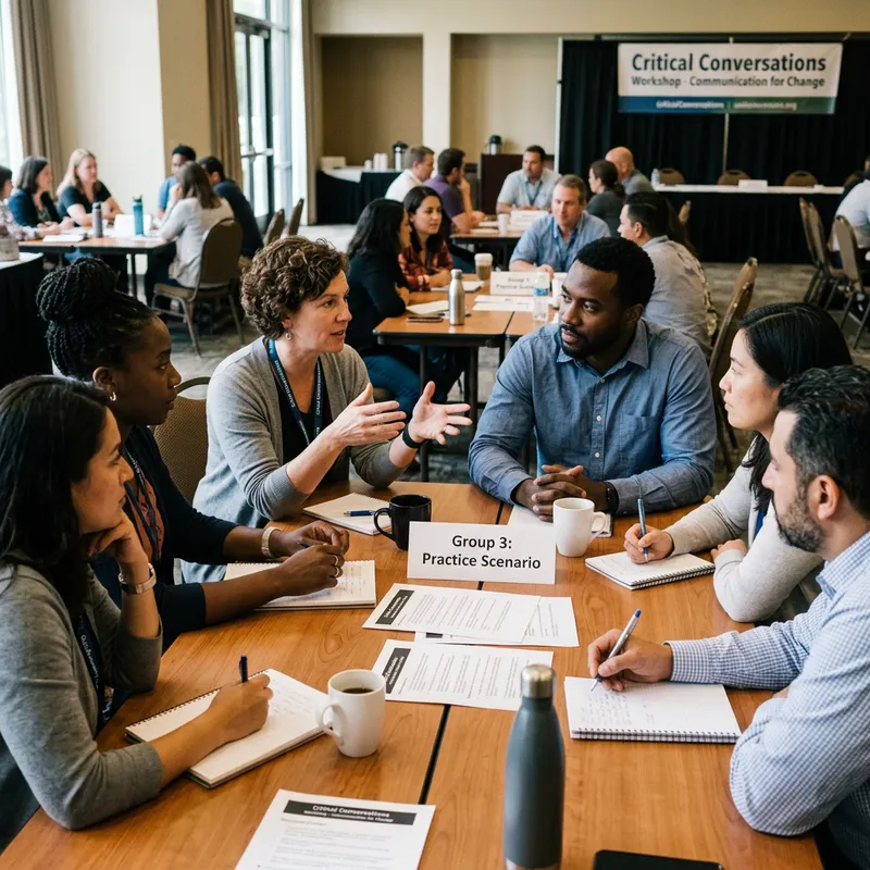 Critical Conversations Workshop with Diverse Group of Men and Women