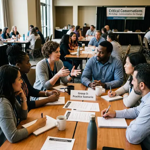 Critical Conversations Workshop with Diverse Group of Men and Women