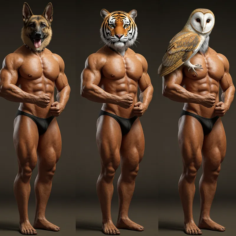 Epic Transformations: Bodybuilder & His Pets